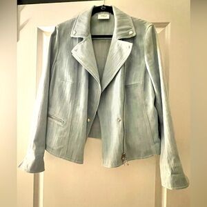 Akris Punto Denim motto jacket